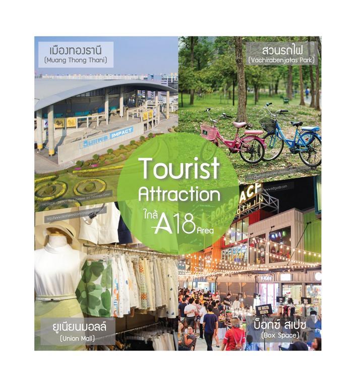 A18 Hotel Nonthaburi Exterior photo